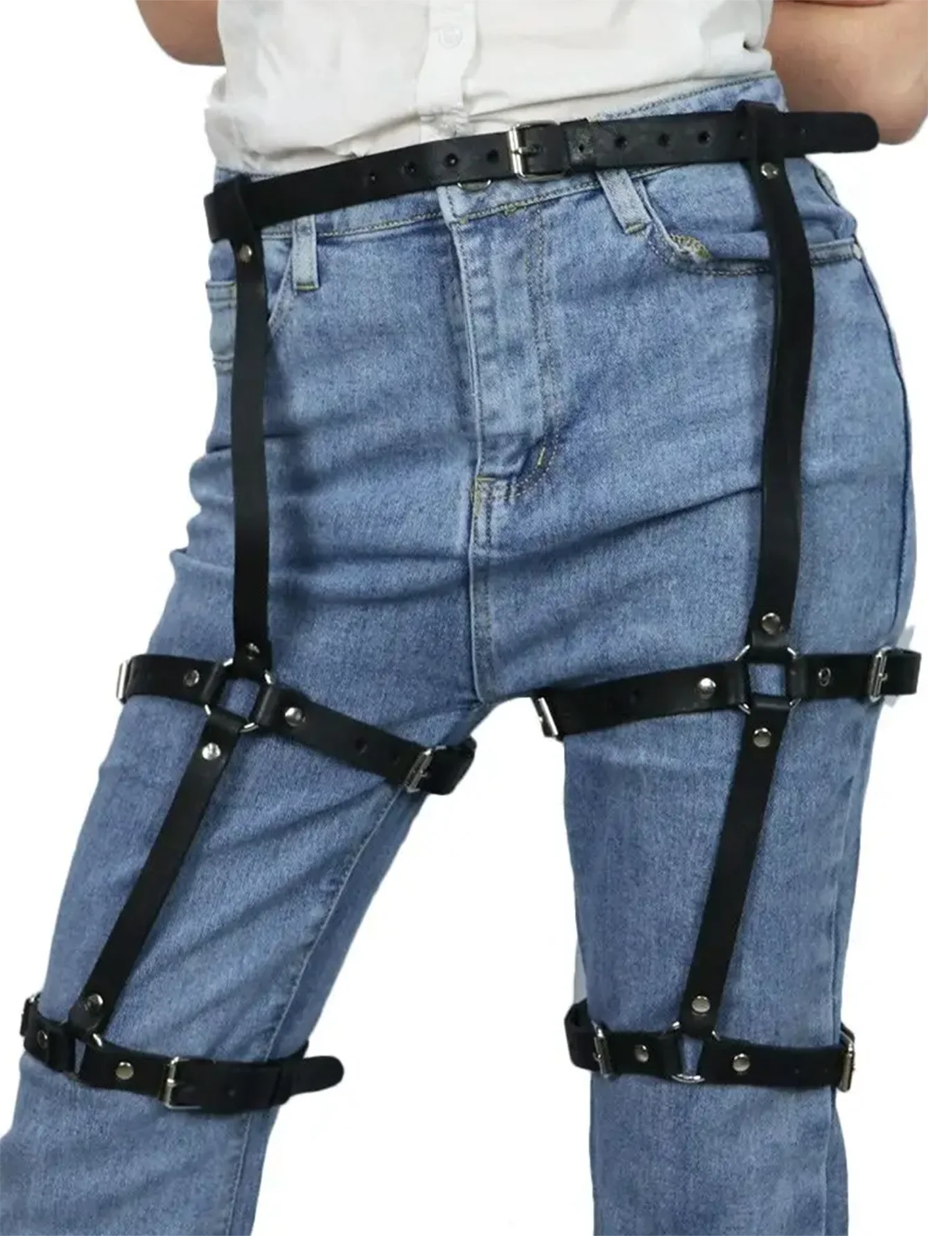 1 шт., пояс для подвязок, готический ремень для ног, женские аксессуары для вечеринок, свиданий, пояс для бедер
1 шт., пояс для подвязок, готический ремень для ног, женские аксессуары для вечеринок, свиданий, пояс для бедер