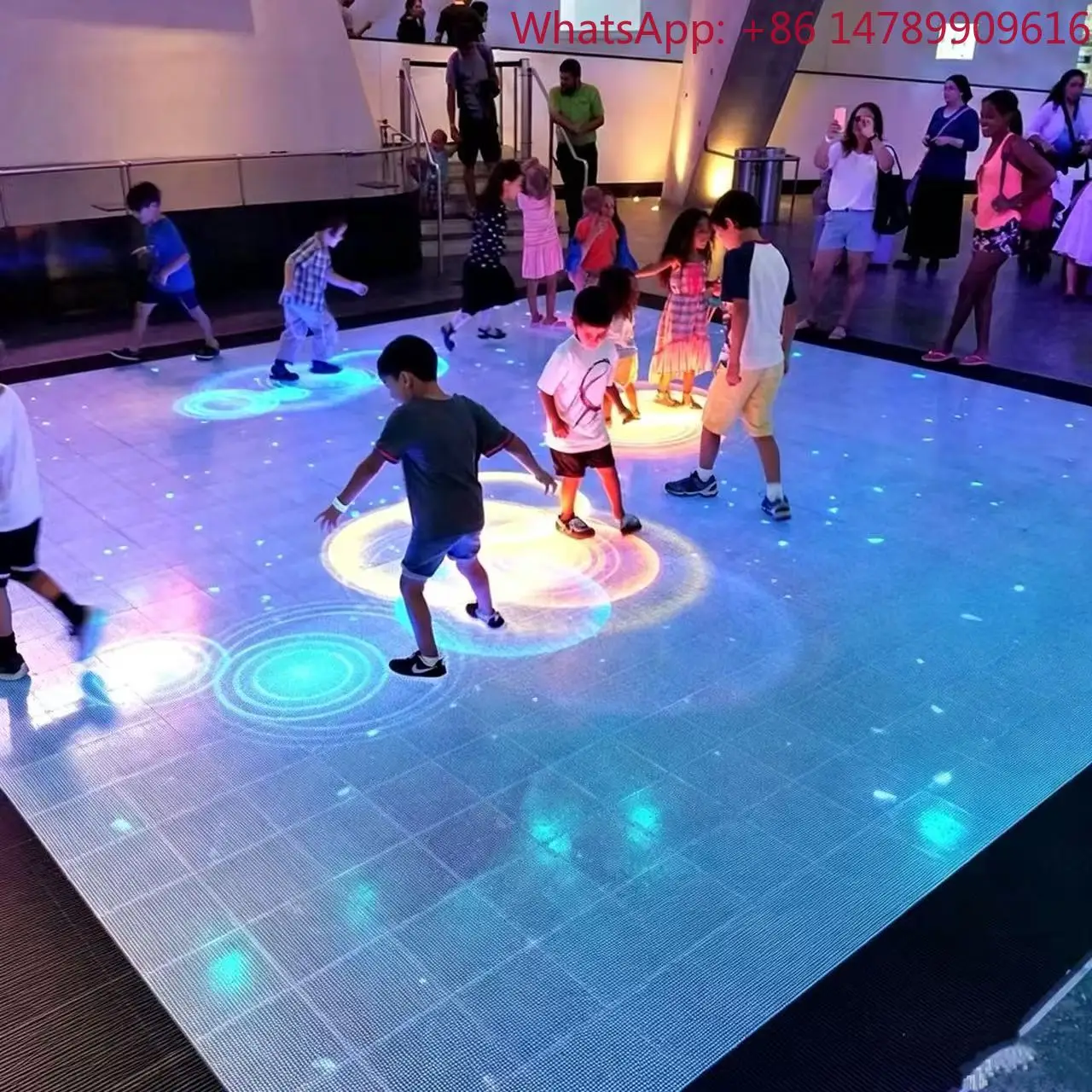 Light And Shadow InteractionHigh Weight Capacity500x1000mm P3.91 GOB Inductive Interactive 4K IP65 Waterproof NFC LED Floor Tile
Light And Shadow InteractionHigh Weight Capacity500x1000mm P3.91 GOB Inductive Interactive 4K IP65 Waterproof NFC LED Floor Tile