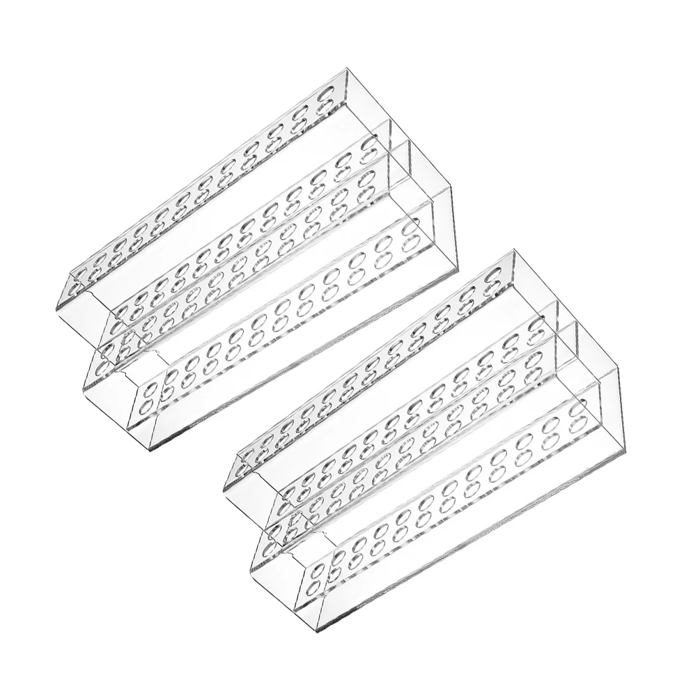 2Pcs Clear Pen Organizer Rack Plastic Holder Storage Stand for Pens Pencils Brushes Desk Use Plastic Pen Holder
2Pcs Clear Pen Organizer Rack Plastic Holder Storage Stand for Pens Pencils Brushes Desk Use Plastic Pen Holder