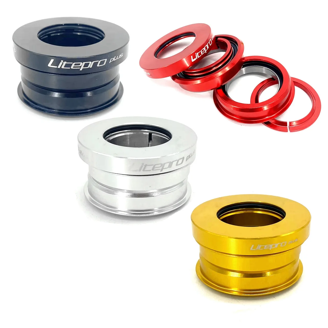 Litepro 44mm Stem Bearing Headset 1-1/8" 28.6mm Front Fork Steerer Tube Headset for Dahon Folding Bike Parts
Litepro 44mm Stem Bearing Headset 1-1/8" 28.6mm Front Fork Steerer Tube Headset for Dahon Folding Bike Parts