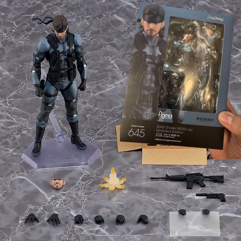 Brand New Max Factory GSC Figma 645 Metal Gear Solid 2 Sons of Liberty Solid Snake Anime Figure Action Collectible Dolls
Brand New Max Factory GSC Figma 645 Metal Gear Solid 2 Sons of Liberty Solid Snake Anime Figure Action Collectible Dolls