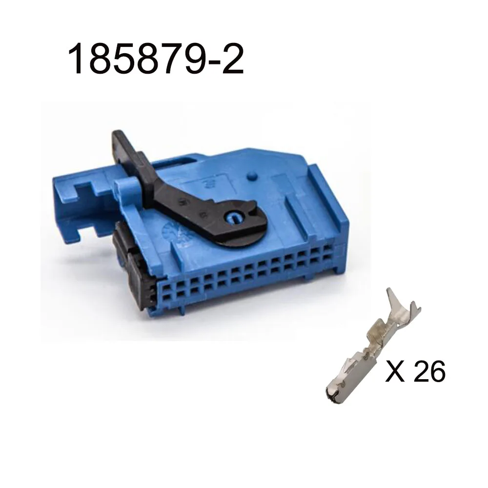 200SET 185879-2 automotive Waterproof wire connector terminal plug 26 pin socket rubber seal
200SET 185879-2 automotive Waterproof wire connector terminal plug 26 pin socket rubber seal