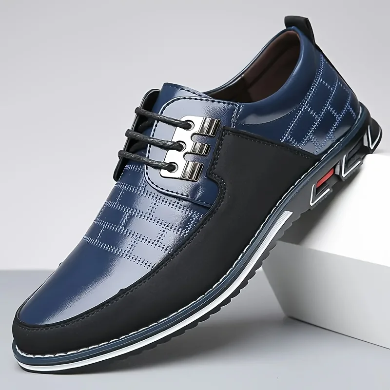 ventilate rise fallow Lace-up Casual Shoes With PU Uppers, Wear-resistant Non Slip Semi-formal Shoes For Outdoor Walking
ventilate rise fallow Lace-up Casual Shoes With PU Uppers, Wear-resistant Non Slip Semi-formal Shoes For Outdoor Walking