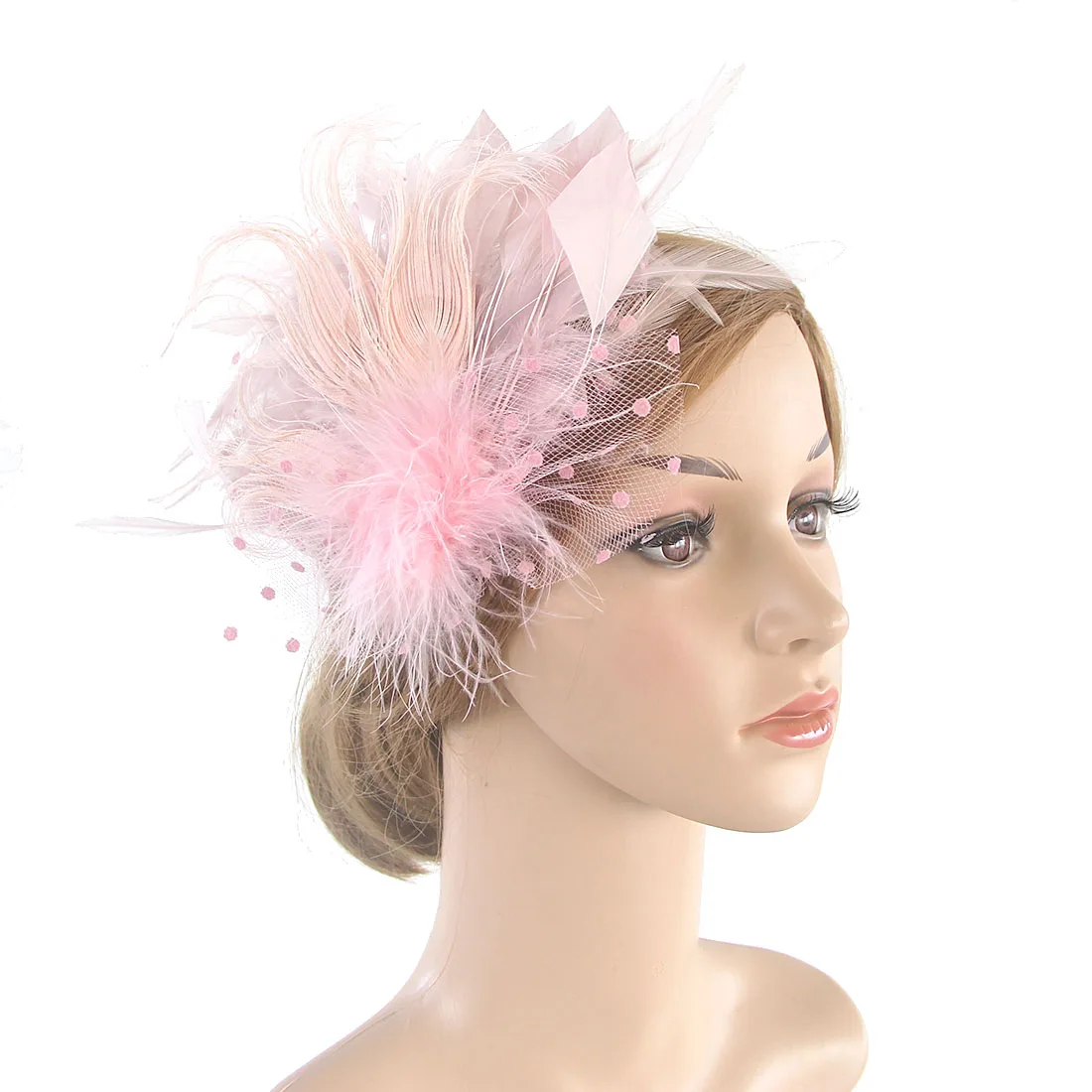 Feather Hair Clip Women Fascinator Alligator Photography Peafowl Barrettes Party Kentucky Derby Hair Accessories
Feather Hair Clip Women Fascinator Alligator Photography Peafowl Barrettes Party Kentucky Derby Hair Accessories