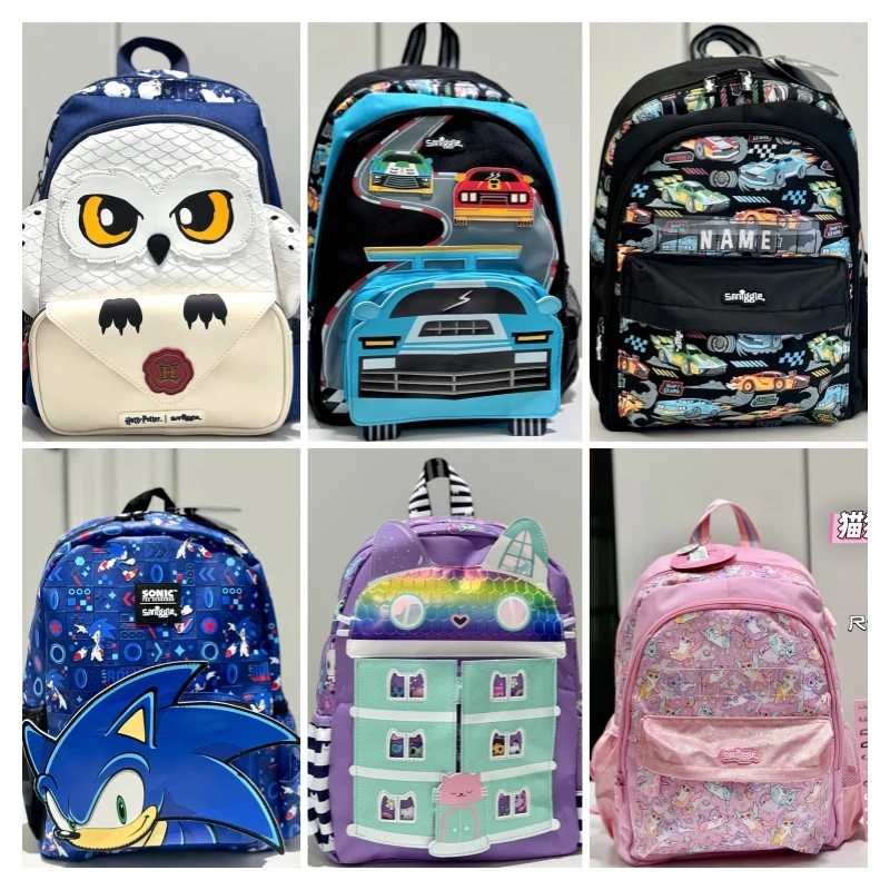 Hot Sale Australian Smiggle Backpack Elementary School Kindergarten Senior Class Medium-Sized Cartoon Backpack Student Bag Gifts
Hot Sale Australian Smiggle Backpack Elementary School Kindergarten Senior Class Medium-Sized Cartoon Backpack Student Bag Gifts