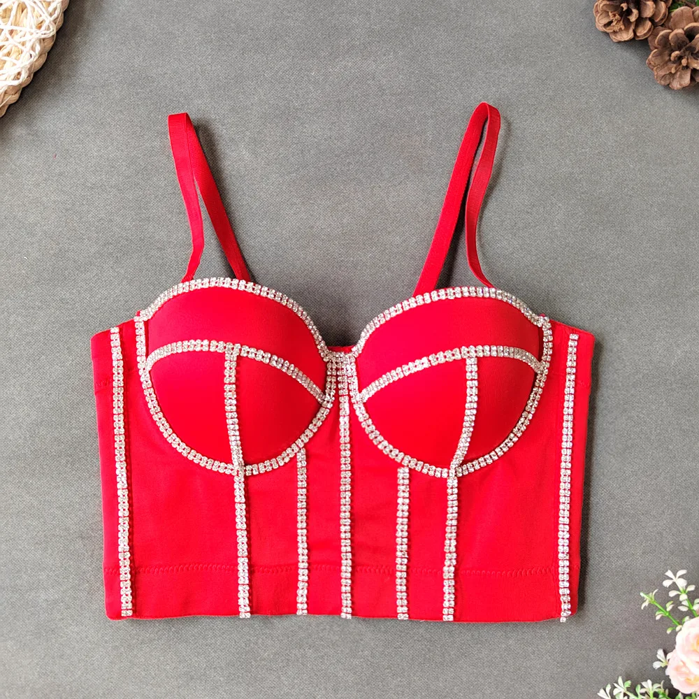 Push-Up Sequin Bustier - Women's Sexy Corset Top, Adjusted-straps Glitter Clubwear for Parties & Concerts Waist Trainer Lingerie
Push-Up Sequin Bustier - Women's Sexy Corset Top, Adjusted-straps Glitter Clubwear for Parties & Concerts Waist Trainer Lingerie