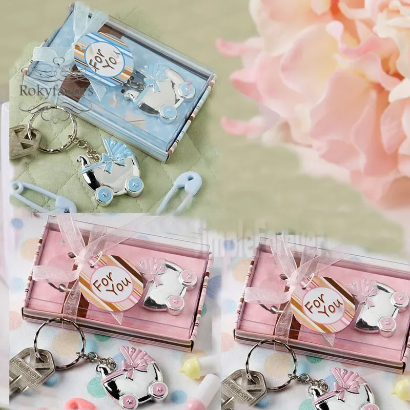 Wholesale 50pcs Baby Carriage Key Ring Favors Baby Shower Baptism Party Keepsake Birthday Keychain Gifts
Wholesale 50pcs Baby Carriage Key Ring Favors Baby Shower Baptism Party Keepsake Birthday Keychain Gifts