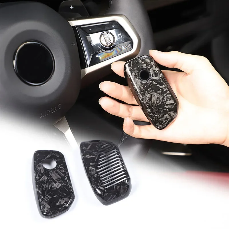 Real Carbon Fiber Key Case For BMW i7 X7 G07 LCI iX I20 X1 U11 7 Series G70 G09 XM U06 G81 M3 Key Fob Shell Cap Accessories
Real Carbon Fiber Key Case For BMW i7 X7 G07 LCI iX I20 X1 U11 7 Series G70 G09 XM U06 G81 M3 Key Fob Shell Cap Accessories