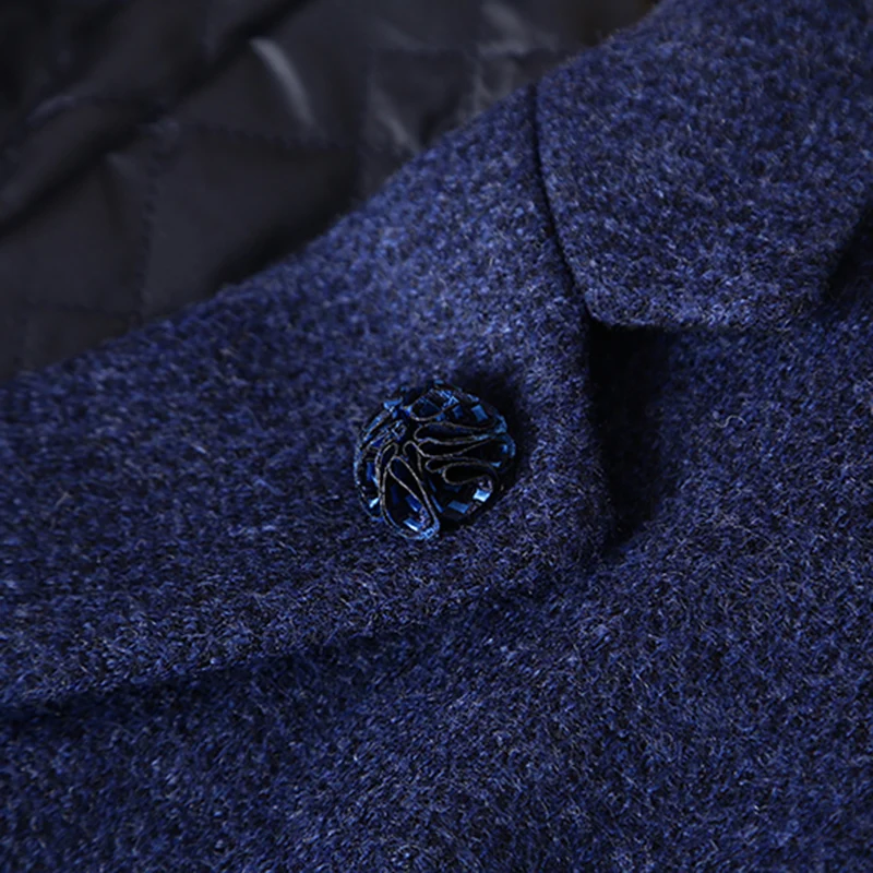 Men's Woolen Coat Autumn Winter Thiened Slim Fit Medium Length Jaet Youth Floral Patterned Windbreaker TD045 Faion Urba...
Men's Woolen Coat Autumn Winter Thiened Slim Fit Medium Length Jaet Youth Floral Patterned Windbreaker TD045 Faion Urba...