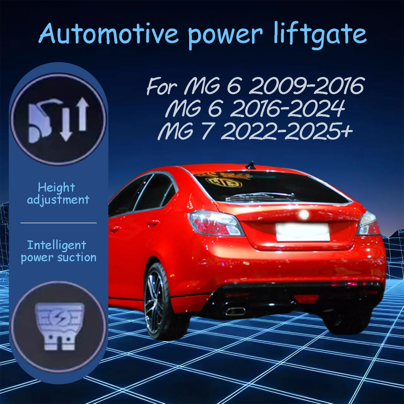 For MG 6/7 2009-2025+ Electric tailgate automatic suction locks suitable Trunk modification system
For MG 6/7 2009-2025+ Electric tailgate automatic suction locks suitable Trunk modification system