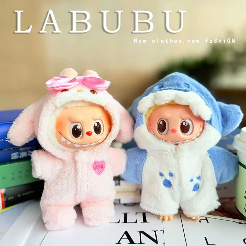 Одежда для кукол Labubu I II, милая розовая одежда, аксессуары с синей акулой, одежда, плюшевая кукольная одежда
Одежда для кукол Labubu I II, милая розовая одежда, аксессуары с синей акулой, одежда, плюшевая кукольная одежда
