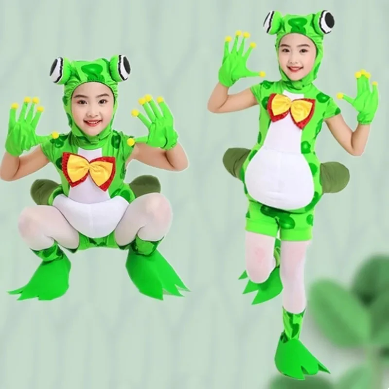 ♥Halloween Cosplay Costume ren‘s Frog Performance Dress, Cartoon Animal Dance , Playful Stage Outfit for SNew 2026 Topspeed Cos
♥Halloween Cosplay Costume ren‘s Frog Performance Dress, Cartoon Animal Dance , Playful Stage Outfit for SNew 2026 Topspeed Cos