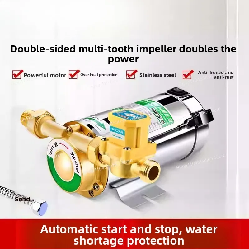 Бытовой повышающий насос отключения звука 220 В - автоматический переключатель потока для трубопровода водопроводной воды/нагревателя и солнечной горячей/холодной воды
Бытовой повышающий насос отключения звука 220 В - автоматический переключатель потока для трубопровода водопроводной воды/нагревателя и солнечной горячей/холодной воды