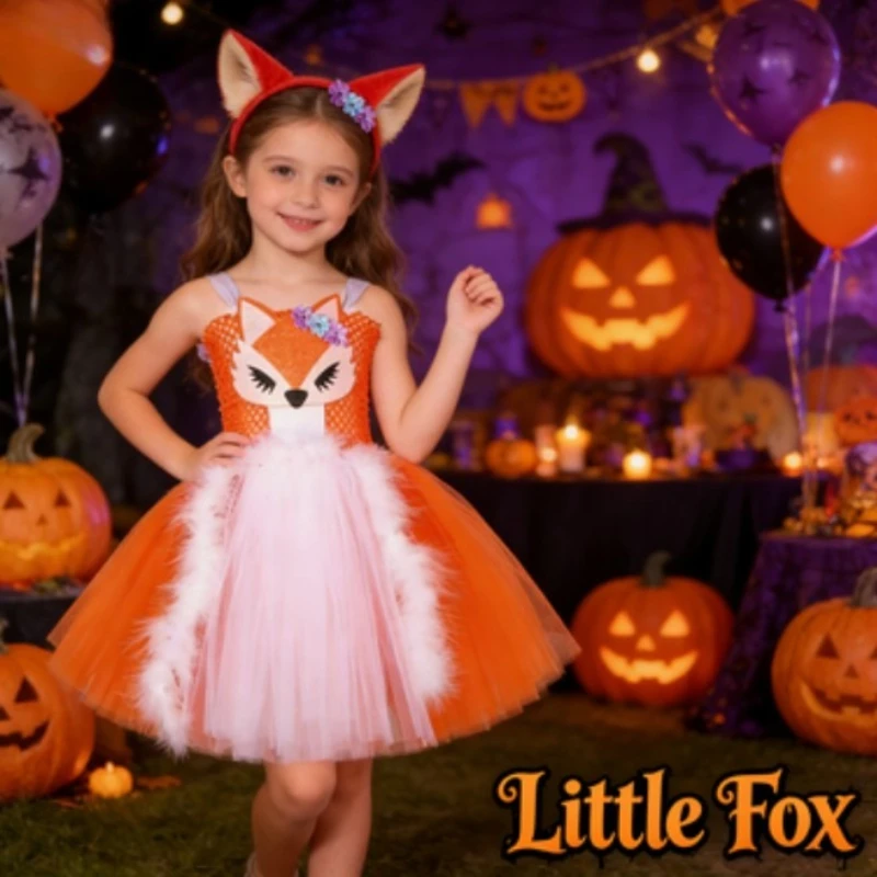 Girls Cartoon Animal Tulle Tutu Skirt Kids Princess Dress Children Birthday Party Dance Performance Costume
Girls Cartoon Animal Tulle Tutu Skirt Kids Princess Dress Children Birthday Party Dance Performance Costume