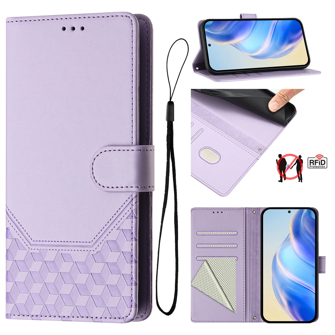 Case For RedMi 14C 14R 13 13C 12 11A 10A 10C 9 9A 9C NFC 9i 9AT Honeycomb Leather Plain Insertion Phone Cover
Case For RedMi 14C 14R 13 13C 12 11A 10A 10C 9 9A 9C NFC 9i 9AT Honeycomb Leather Plain Insertion Phone Cover