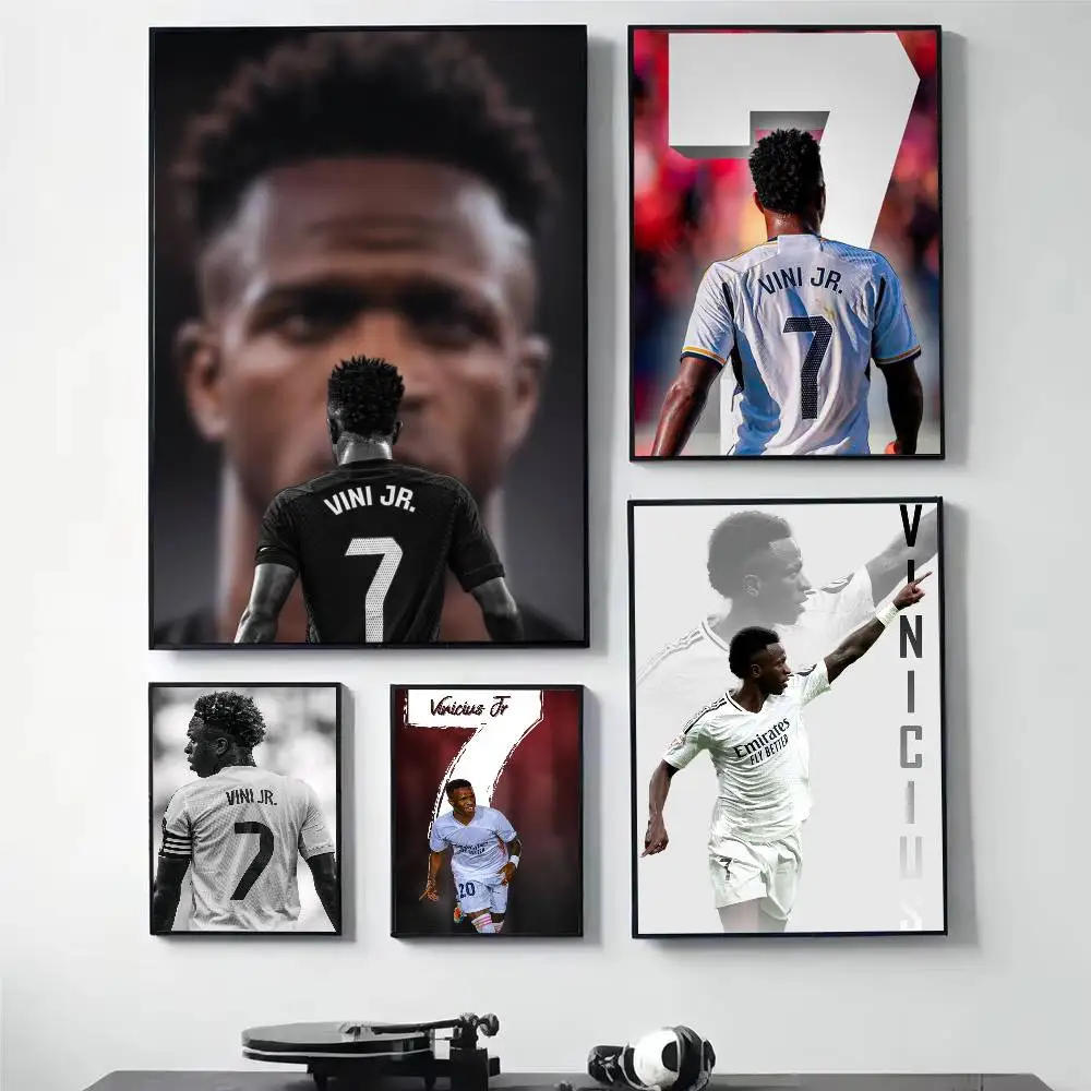 V-Vinicius Junior Football Sport Player Poster HD Quality Wall Art Retro Posters For Home Room Wall Decor Self Adhesive
V-Vinicius Junior Football Sport Player Poster HD Quality Wall Art Retro Posters For Home Room Wall Decor Self Adhesive