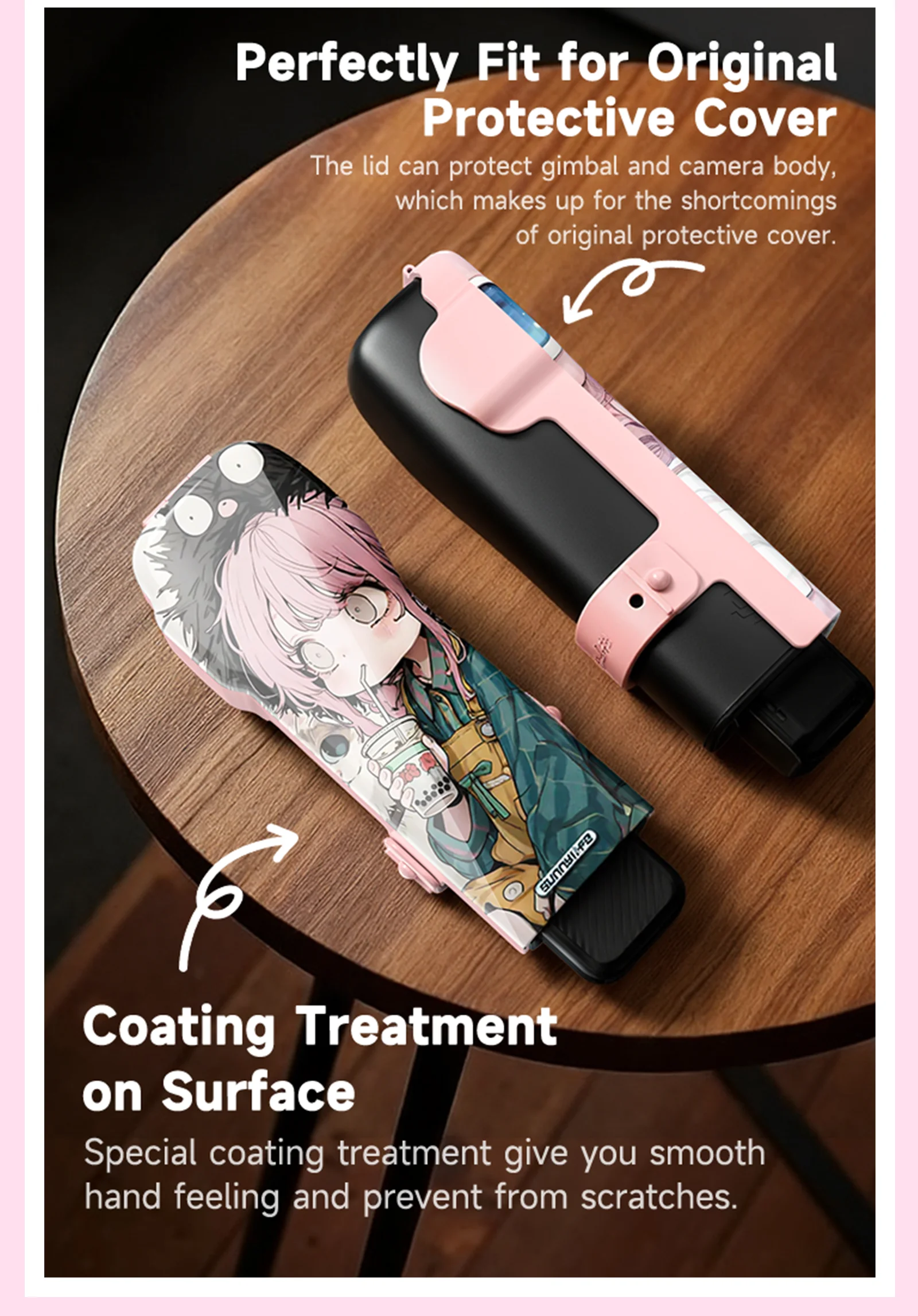 Colorful Cute Cartoon Protective Shell Applicable For DJI OSMO Pocket 3 Filter Holder Storage Case Lens Protector Cover
Colorful Cute Cartoon Protective Shell Applicable For DJI OSMO Pocket 3 Filter Holder Storage Case Lens Protector Cover