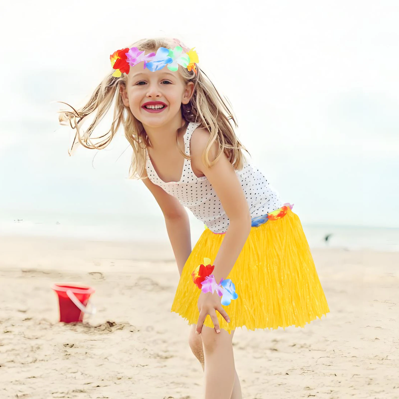 1 Set Hawaiian Skirt Set Colorful Hula Dance Costume Accessories For Luau Party Beach Event Tropical Celebration Role Play
1 Set Hawaiian Skirt Set Colorful Hula Dance Costume Accessories For Luau Party Beach Event Tropical Celebration Role Play
