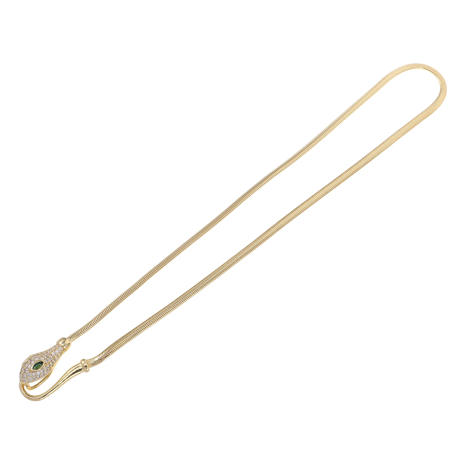 Little Snake Necklace Bendable Jewelry Zircon Charm Clavicle Enhancer Year of Snake Mexican Necklaces Choker Statement
Little Snake Necklace Bendable Jewelry Zircon Charm Clavicle Enhancer Year of Snake Mexican Necklaces Choker Statement