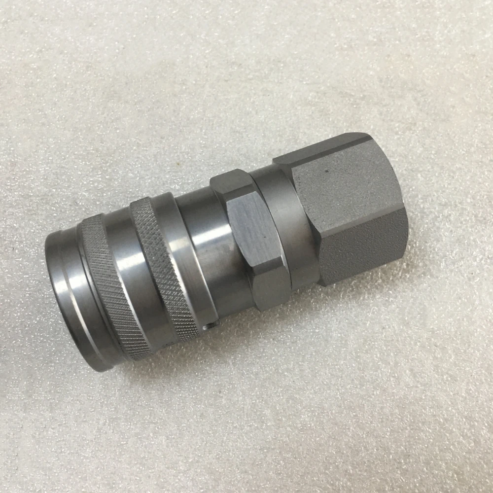 7246790 Loader Flat Face Type 1/2 Inch 34 SAE Thread Hydraulic Quick Coupling
7246790 Loader Flat Face Type 1/2 Inch 34 SAE Thread Hydraulic Quick Coupling