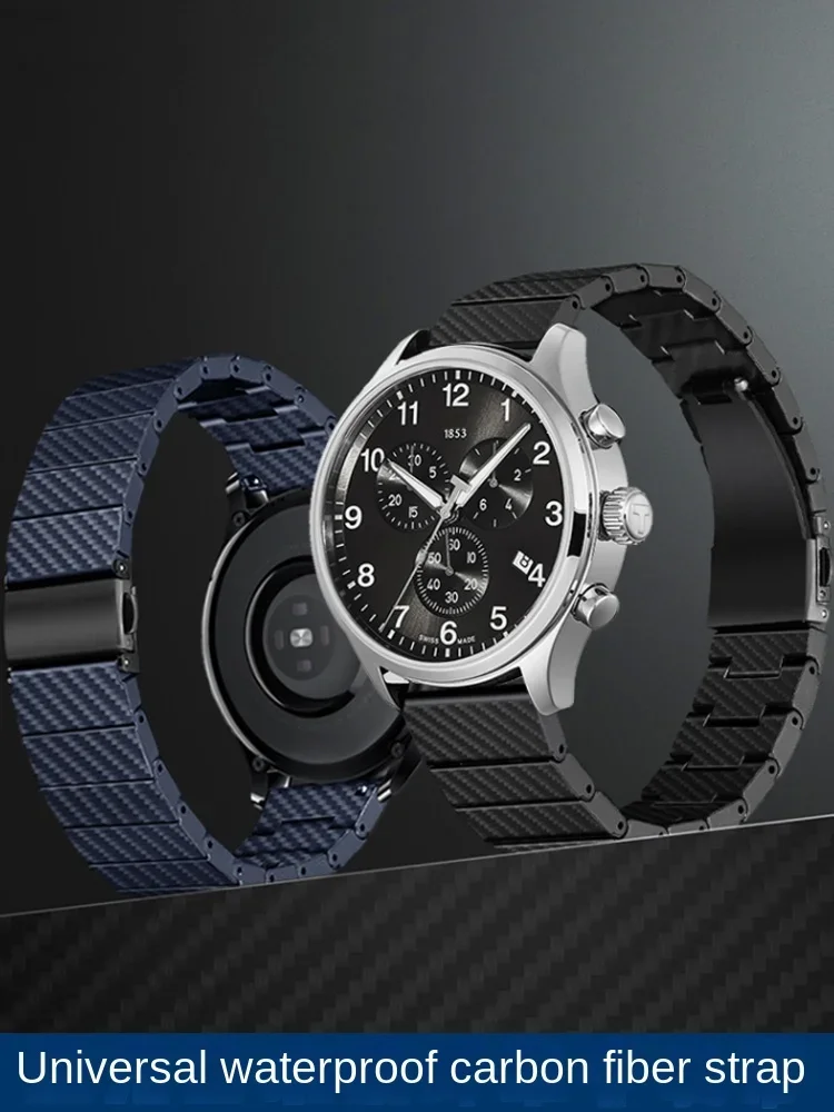 Carbon fiber watch strap suitable for Seiko Tissot Casio Mido Nishitetsu Tenjin Huawei watch chain 20/22mm
Carbon fiber watch strap suitable for Seiko Tissot Casio Mido Nishitetsu Tenjin Huawei watch chain 20/22mm