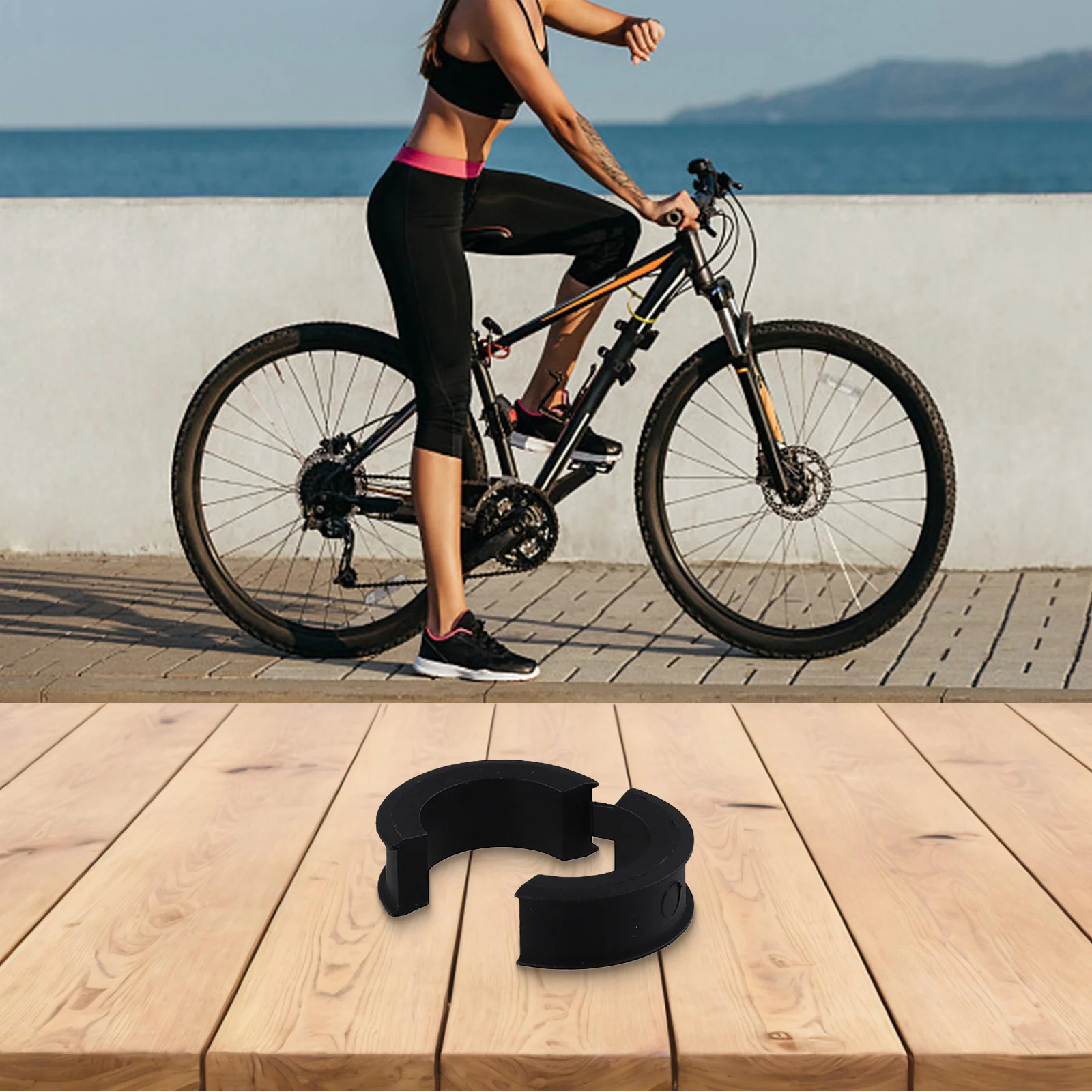 Bicycle Washer 31.8 To 22.2 Bicycle Computer Stand Anti-slip Easy To Install Firm Installation For 31.8mm To 22.2mm Handlebars
Bicycle Washer 31.8 To 22.2 Bicycle Computer Stand Anti-slip Easy To Install Firm Installation For 31.8mm To 22.2mm Handlebars