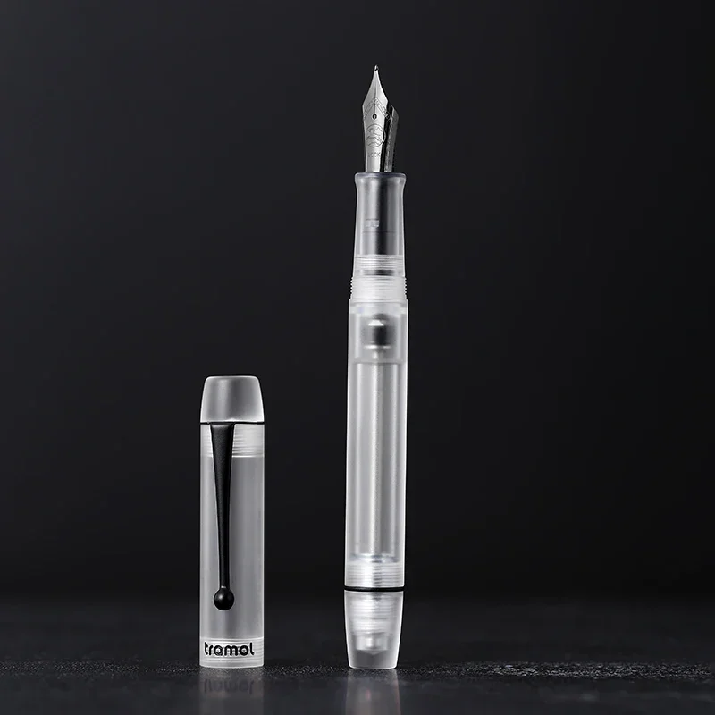 Tramol Vaccum Filling Ink Four Layers Of Sealing Fountain Pen Matte Acrylic Bock No.6 Nib Adult Calligraphy Writing Student Gift
Tramol Vaccum Filling Ink Four Layers Of Sealing Fountain Pen Matte Acrylic Bock No.6 Nib Adult Calligraphy Writing Student Gift