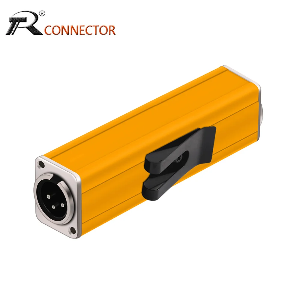 1pc XLR Male Coupler Converter,D Type 3Pin XLR Male to Male Panel Mount Chassis MIC Socket Connector Speaker Extension Adapter
1pc XLR Male Coupler Converter,D Type 3Pin XLR Male to Male Panel Mount Chassis MIC Socket Connector Speaker Extension Adapter