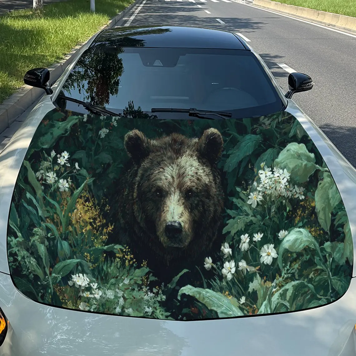 Enchanting Forest Bear Car Hood Stickers - Self-Adhesive, Waterproof and Durable Vinyl Wrap, Decorate And Protect Your Car, Fit
Enchanting Forest Bear Car Hood Stickers - Self-Adhesive, Waterproof and Durable Vinyl Wrap, Decorate And Protect Your Car, Fit