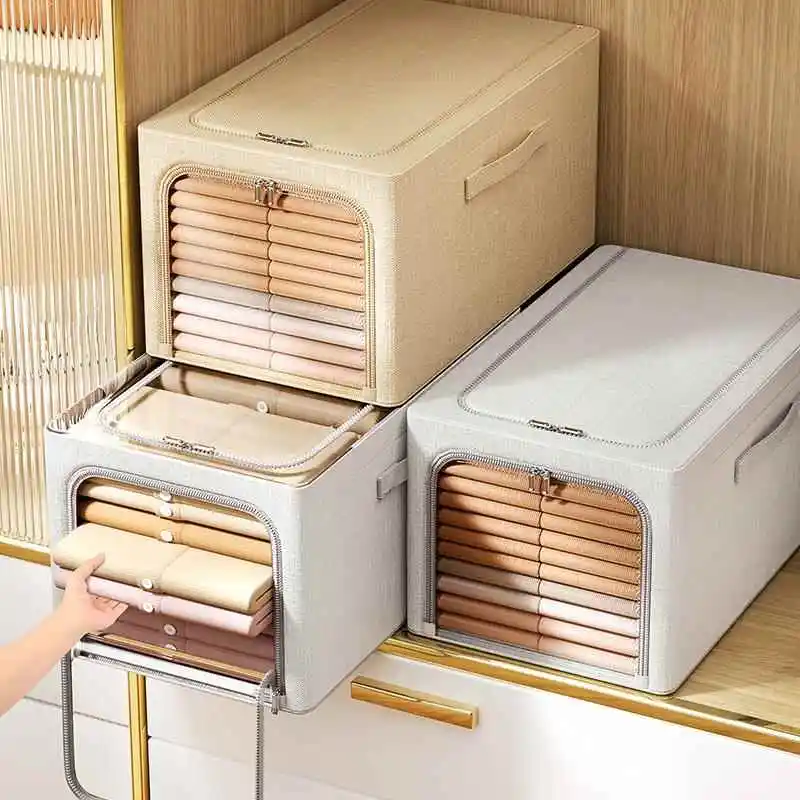 Seasonal Clothing Storage Bag Fabric Foldable Organizer Box Home Use Layered Clothes Storage Solution Season Change Helper
Seasonal Clothing Storage Bag Fabric Foldable Organizer Box Home Use Layered Clothes Storage Solution Season Change Helper