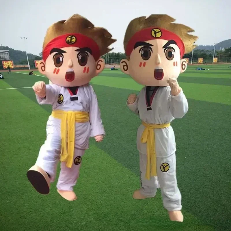 ChristmasCustom Taekwondo Walking Cartoon Puppet Costume Enterprise Event Opening Stage Publicity Performance Props Costume Masc
ChristmasCustom Taekwondo Walking Cartoon Puppet Costume Enterprise Event Opening Stage Publicity Performance Props Costume Masc