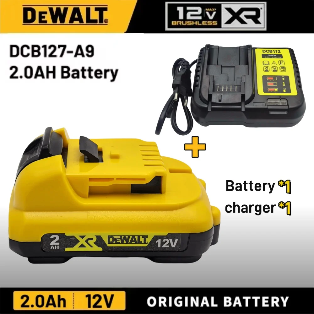DEWALT 12V battery, 2.0AH、DEWALT、DCB216、DCB217 DW089LG、DCD701F2、Lithium batteries for electric tools charger
DEWALT 12V battery, 2.0AH、DEWALT、DCB216、DCB217 DW089LG、DCD701F2、Lithium batteries for electric tools charger