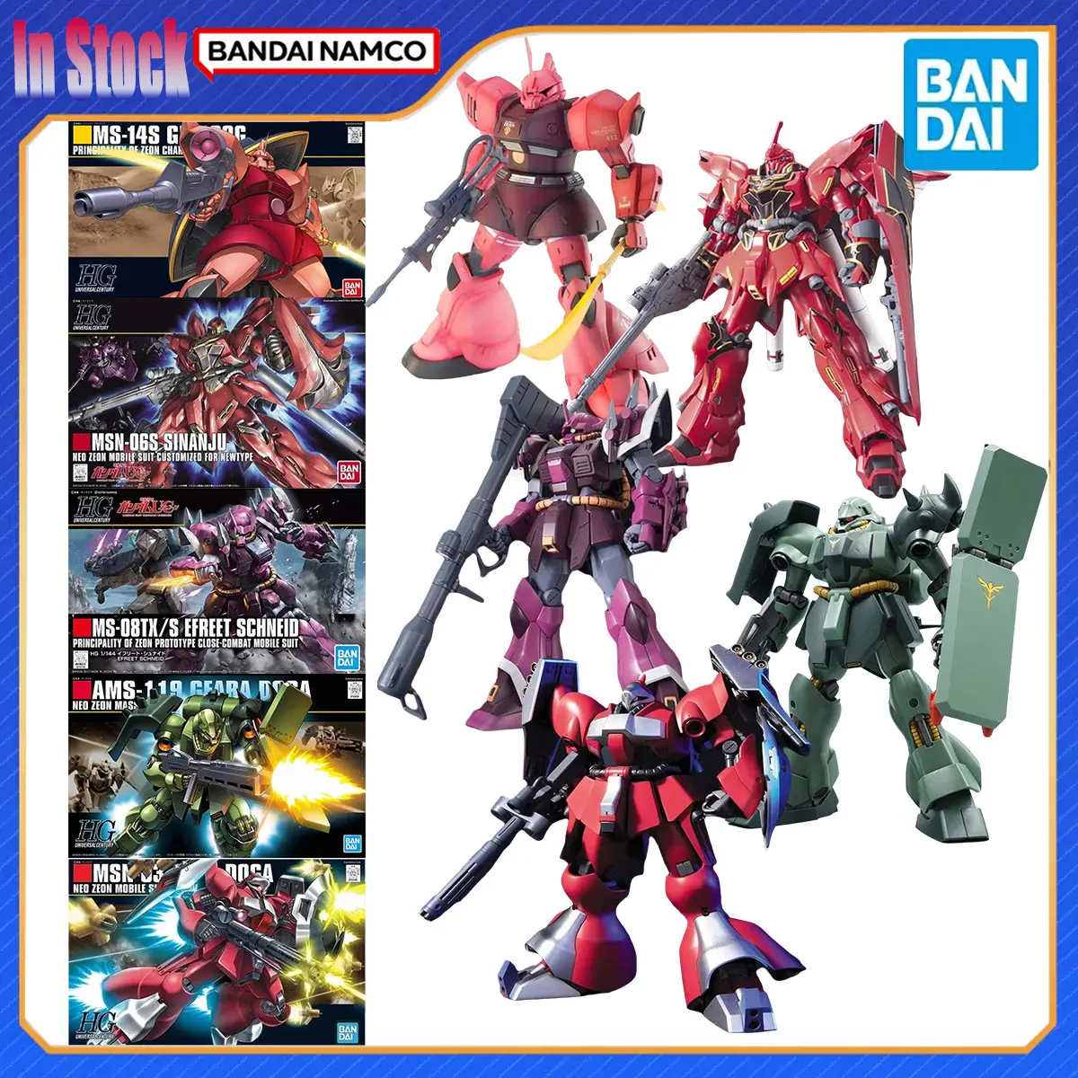 Подлинная Bandai Original HGUC Sinanju Efreet Schneid Geara Doga JAGD DOGA Gelgoog Фигурка Модель Наборы Gunpla Building
Подлинная Bandai Original HGUC Sinanju Efreet Schneid Geara Doga JAGD DOGA Gelgoog Фигурка Модель Наборы Gunpla Building