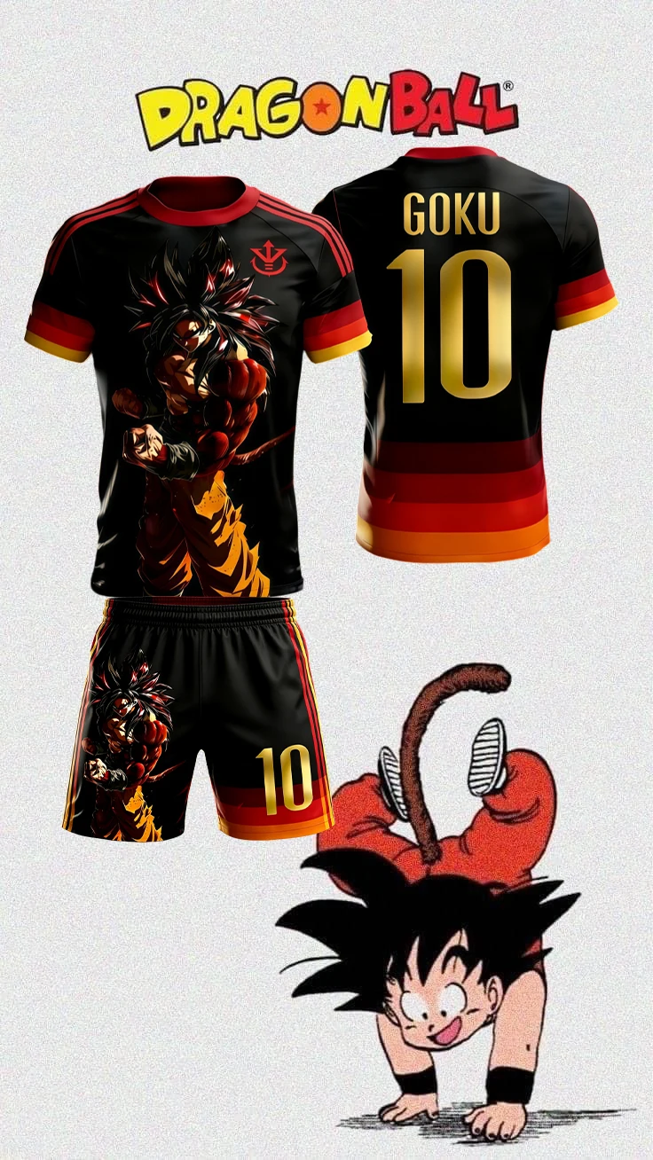 Dragon Ball Goku #10 3D Print Breathable Quick Dry Unisex T-shirt & Shorts Set
Dragon Ball Goku #10 3D Print Breathable Quick Dry Unisex T-shirt & Shorts Set