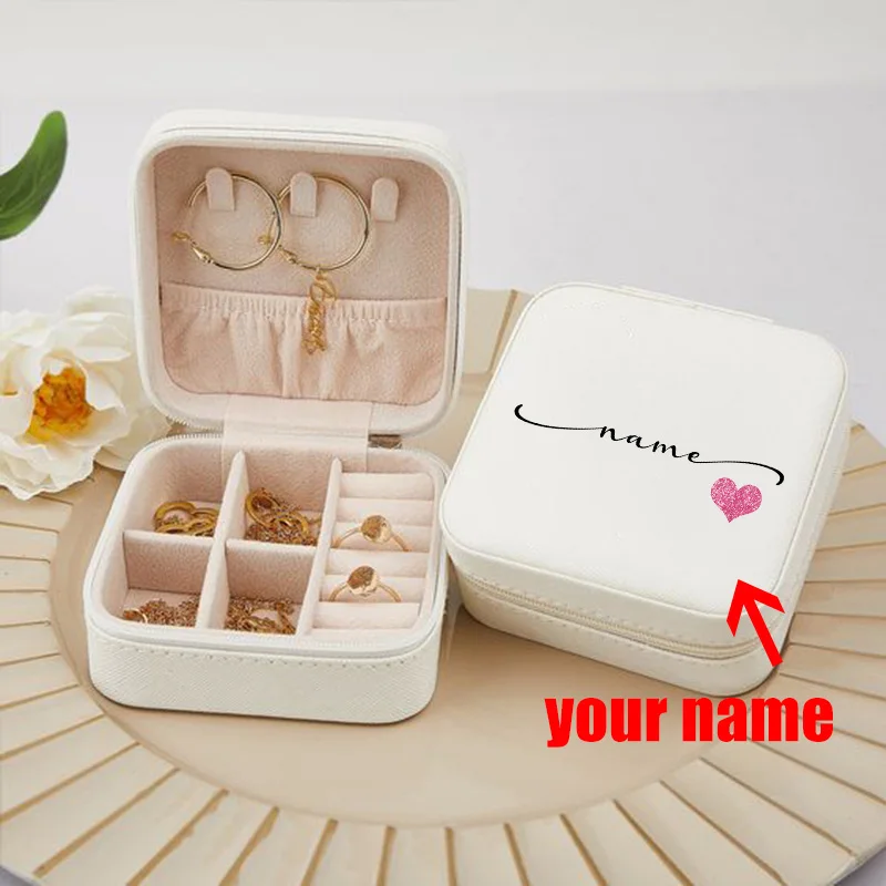Personalization Jewelry Box Portable Leather Color Organizer Display Travel Jewelry Case Box Earrings Necklace Ring Jewelry Box
Personalization Jewelry Box Portable Leather Color Organizer Display Travel Jewelry Case Box Earrings Necklace Ring Jewelry Box