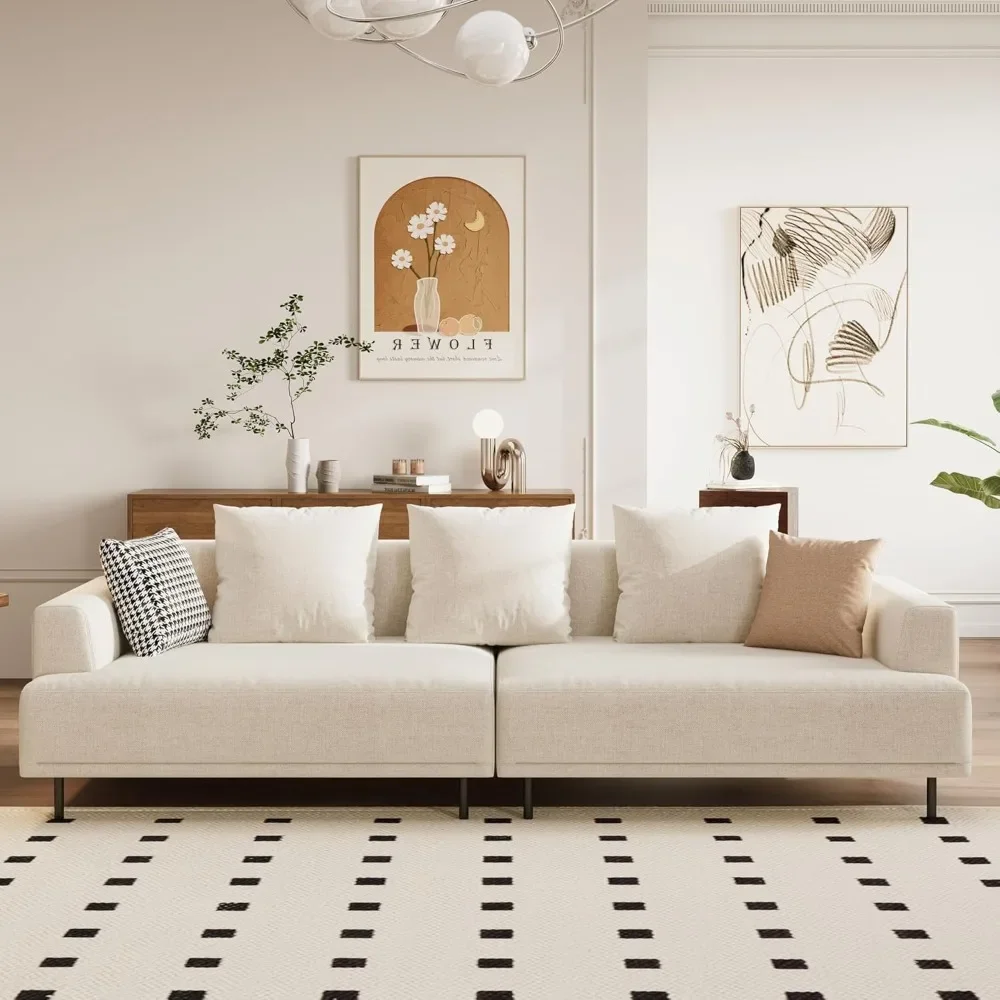 Modular Sectional Sofa for Living Room, 109.4 Wide Mid-Century Modern Fabric Couch with Cozy Seating, Suitable for Living Room.
Modular Sectional Sofa for Living Room, 109.4 Wide Mid-Century Modern Fabric Couch with Cozy Seating, Suitable for Living Room.