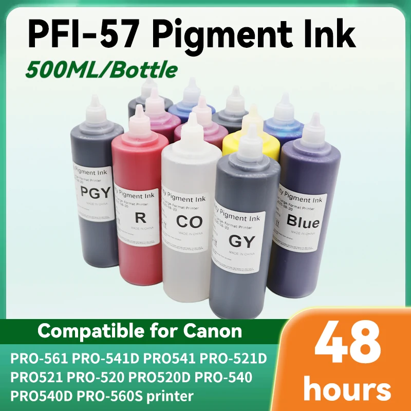 Сменные чернила, пигментные чернила PFI-57 для Canon PRO-561 PRO-541D PRO541 PRO-521D PRO521 PRO-520 PRO520D PRO-540 PRO540D PRO-560S чернила
Сменные чернила, пигментные чернила PFI-57 для Canon PRO-561 PRO-541D PRO541 PRO-521D PRO521 PRO-520 PRO520D PRO-540 PRO540D PRO-560S чернила