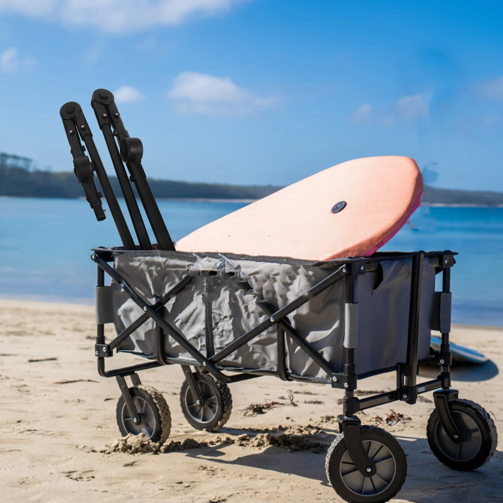 Cart Camping Stroller Push Rod Wagon Handle Replacement Human Garden Ergonomic
Cart Camping Stroller Push Rod Wagon Handle Replacement Human Garden Ergonomic