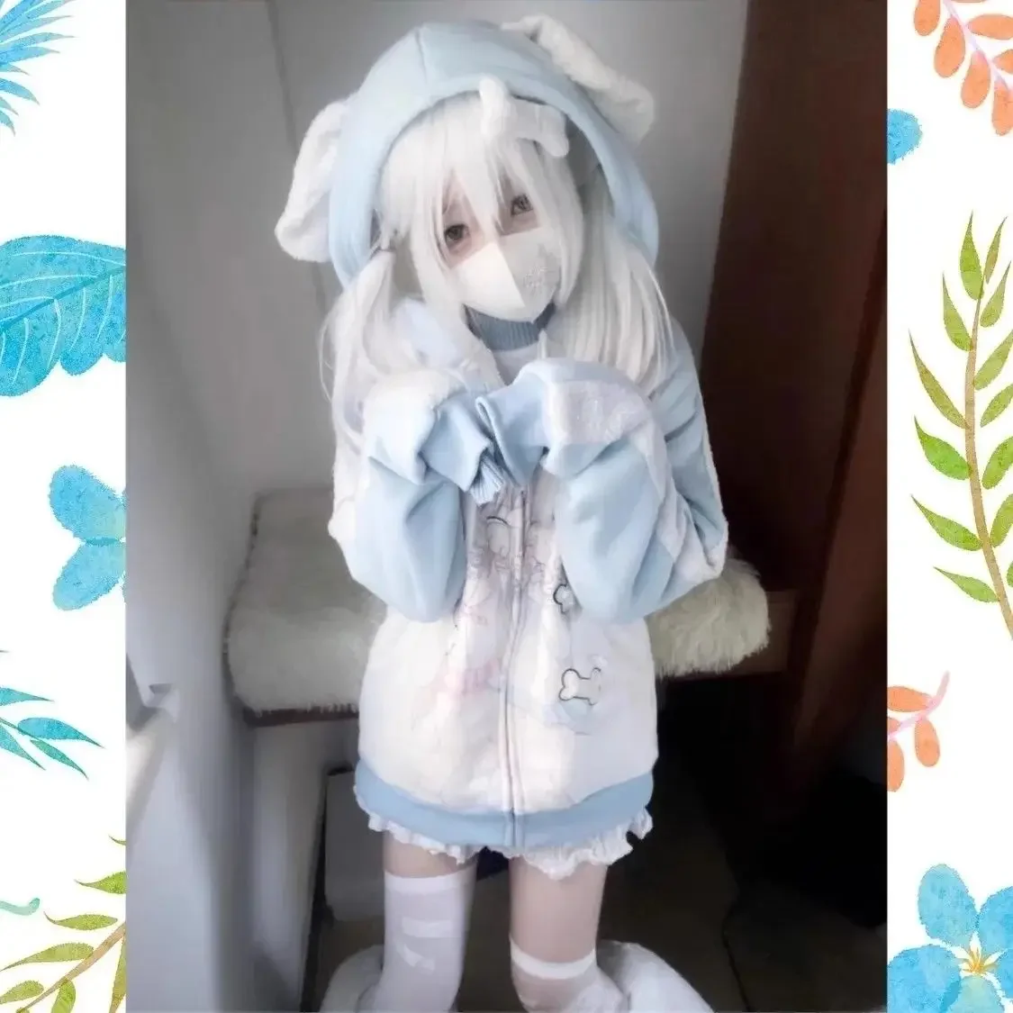 Японская повседневная свободная женская толстовка-худи Y2K в стиле Харадзюку с мультяшным принтом, рукавом реглан и молнией
Японская повседневная свободная женская толстовка-худи Y2K в стиле Харадзюку с мультяшным принтом, рукавом реглан и молнией