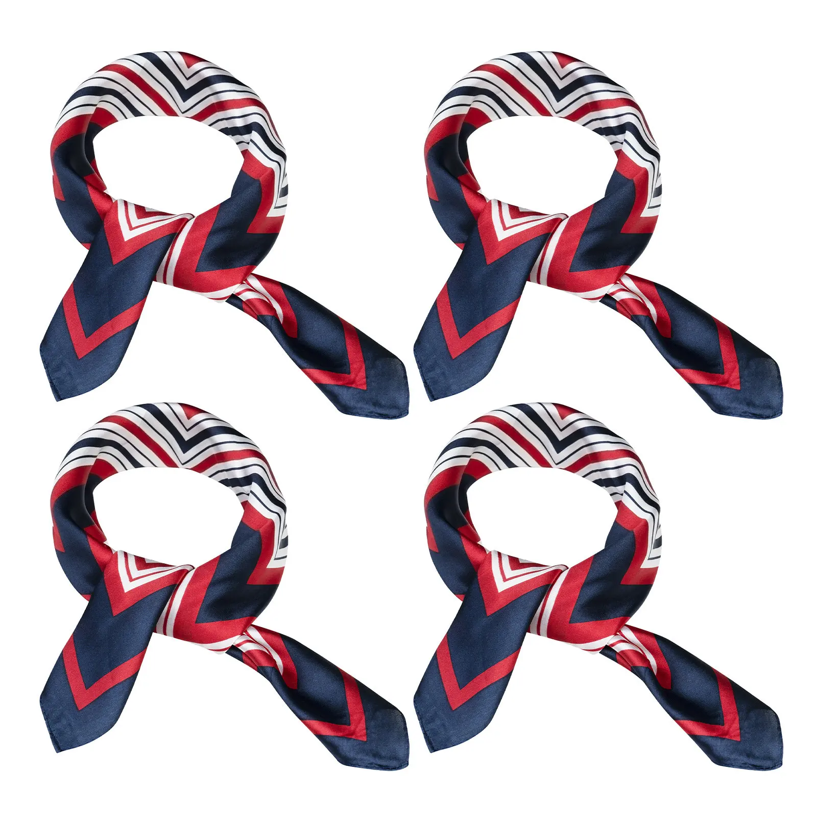 4Pcs Women's Professional Neck Scarf Fashion Lightweight Polyester Small Neckerchief for Office Meeting Festival Cosplay
4Pcs Women's Professional Neck Scarf Fashion Lightweight Polyester Small Neckerchief for Office Meeting Festival Cosplay