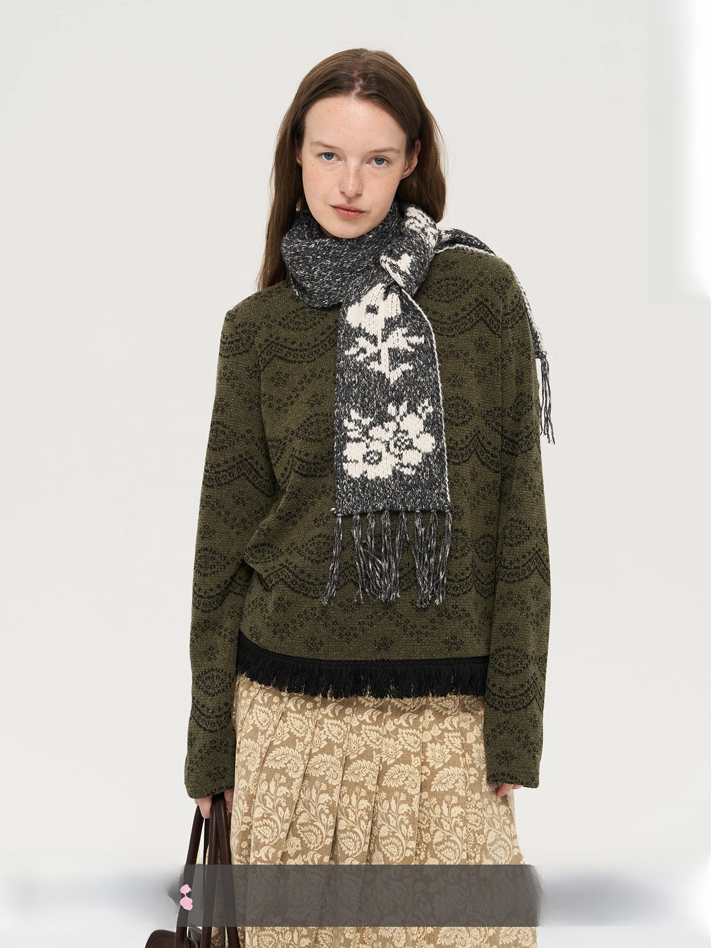 Loose Long Sve Knitted Top Tassel Two Color Casual Sle Polyester Cotton Blend Inner Wear round Ne Regular Fit
Loose Long Sve Knitted Top Tassel Two Color Casual Sle Polyester Cotton Blend Inner Wear round Ne Regular Fit