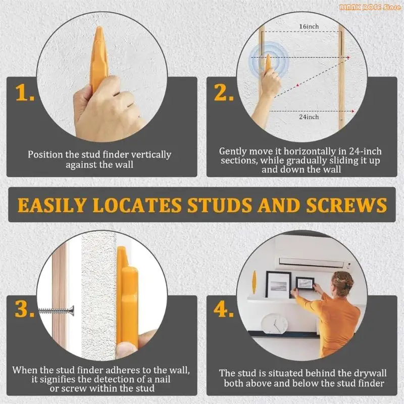 K1AE Studs Locators Tool with Sensors for Metal Detection in Wall
K1AE Studs Locators Tool with Sensors for Metal Detection in Wall