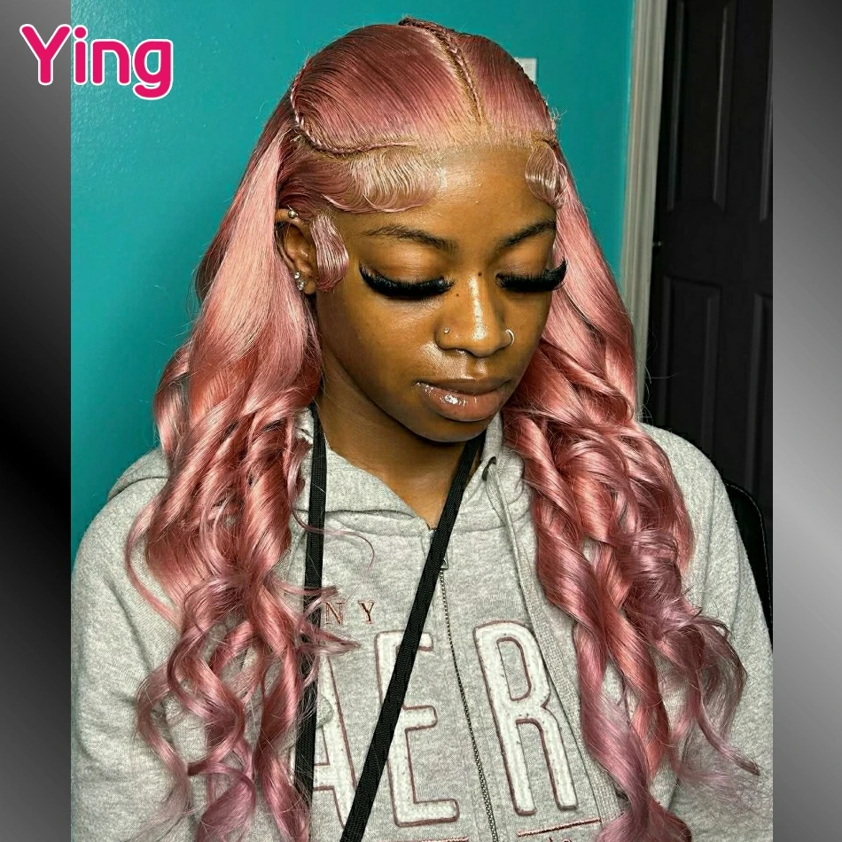 Champagne Pink Loose Wave Lace Frontal Wig 13x4 Pre Plucked Lace Frontal Human Hair Wigs 200% 13x6 Transparent Lace Front Wigs
Champagne Pink Loose Wave Lace Frontal Wig 13x4 Pre Plucked Lace Frontal Human Hair Wigs 200% 13x6 Transparent Lace Front Wigs