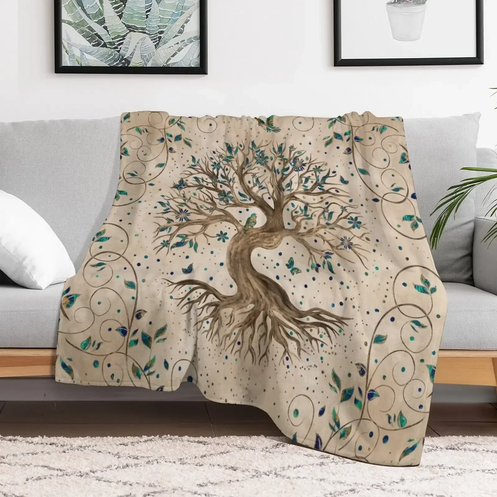 Tree of Life - Yggdrasil Throw Blanket for babies Bed covers Giant Sofa decorative Blankets
Tree of Life - Yggdrasil Throw Blanket for babies Bed covers Giant Sofa decorative Blankets