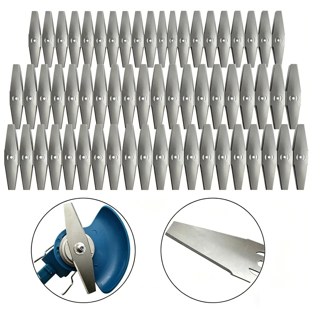100x 150mm Metal Grass String Trimmer Head Replacement Saw Blades Lawn Mower Fittings Parts Home Garden Power Tools Replacement
100x 150mm Metal Grass String Trimmer Head Replacement Saw Blades Lawn Mower Fittings Parts Home Garden Power Tools Replacement