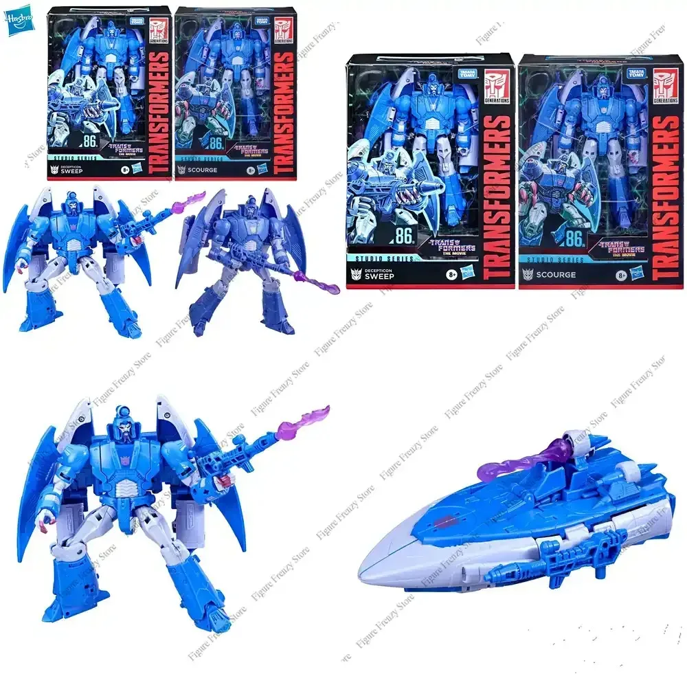 Special Offer In Stock for Hasbro Transformers Studio Series SS86 Sweep & Scourge 18cm Voyager Class Action Robot Figure
Special Offer In Stock for Hasbro Transformers Studio Series SS86 Sweep & Scourge 18cm Voyager Class Action Robot Figure