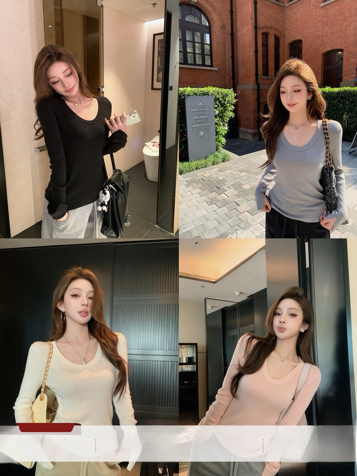 Женская трикотажная футболка с U-образным вырезом, облегающая, мягкая, уютная, базовая, для повседневной носки осенью и зимой, длинный рукав
Женская трикотажная футболка с U-образным вырезом, облегающая, мягкая, уютная, базовая, для повседневной носки осенью и зимой, длинный рукав