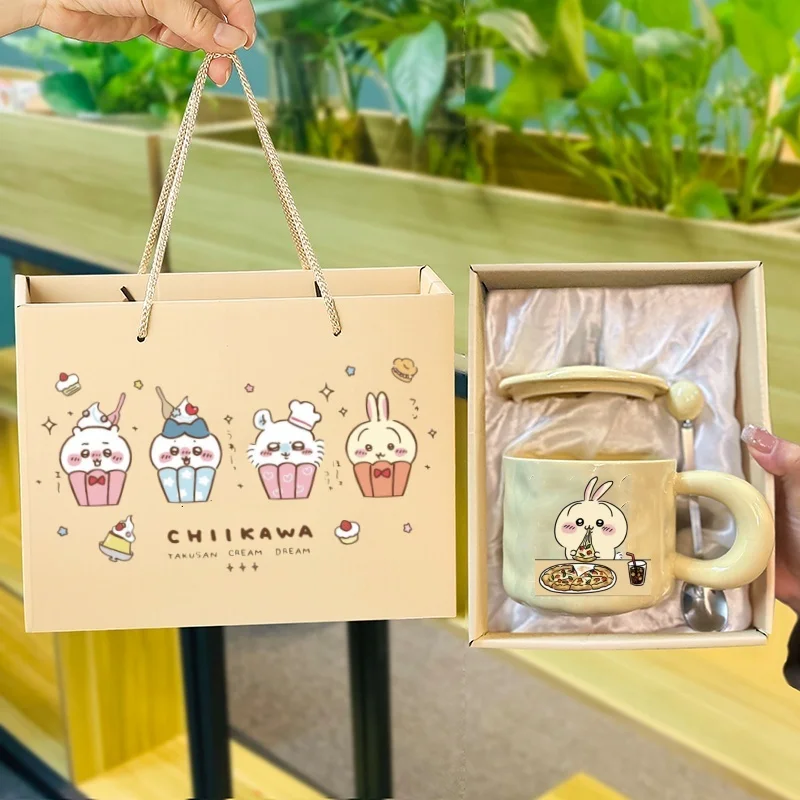 Cute Gift Chiikawa Hachiware Usagi Gift for Boyfriend Girlfriend Family Ceramic Mug
Cute Gift Chiikawa Hachiware Usagi Gift for Boyfriend Girlfriend Family Ceramic Mug