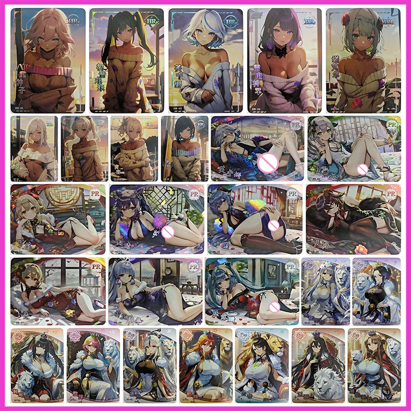 Аниме «История богини», редкие HR PR SP, коллекционные карты, сексуальные Miku Furina Nahida Keqing Emilia Nami, игрушки для мальчиков, подарок на день рождения
Аниме «История богини», редкие HR PR SP, коллекционные карты, сексуальные Miku Furina Nahida Keqing Emilia Nami, игрушки для мальчиков, подарок на день рождения