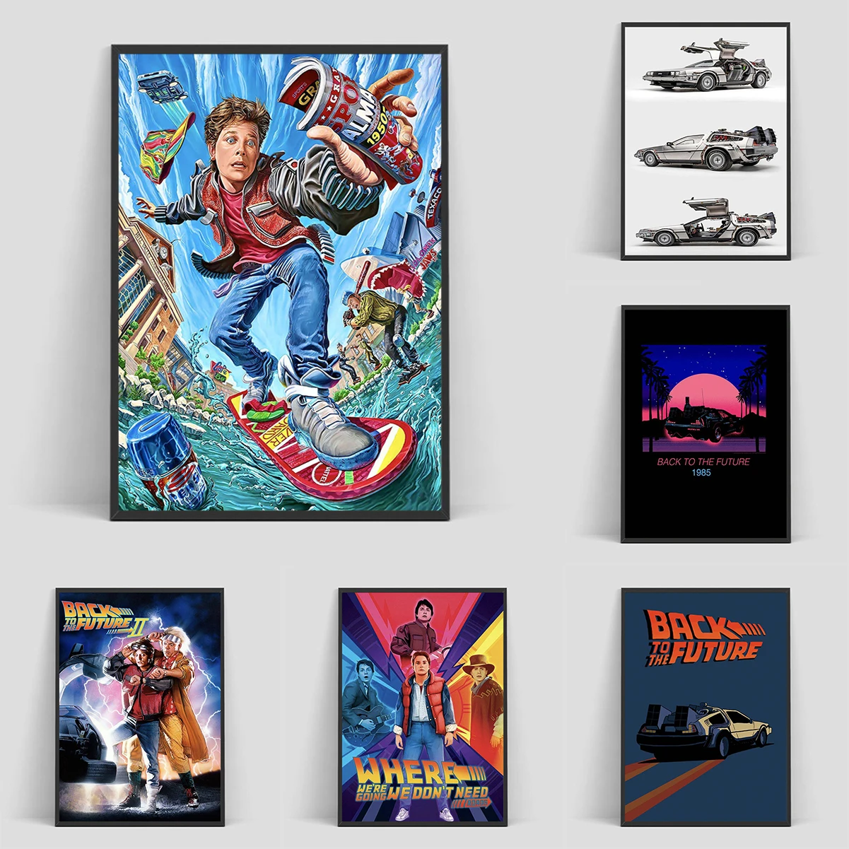 Movie Back To The Future Trilogy Canvas Prints Posters Living Room Decorative Painting Wall Art Home Decor Pictures
Movie Back To The Future Trilogy Canvas Prints Posters Living Room Decorative Painting Wall Art Home Decor Pictures